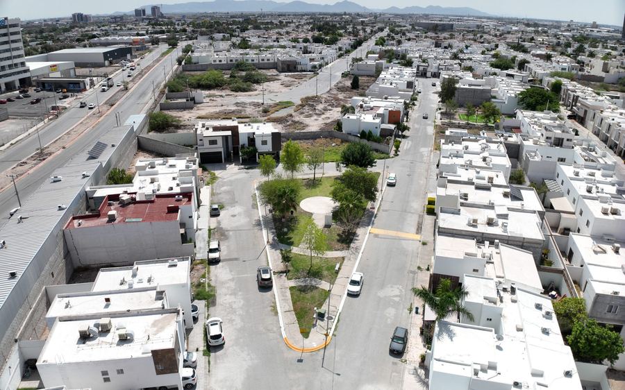 Vista aérea de la zona norte de Torreón